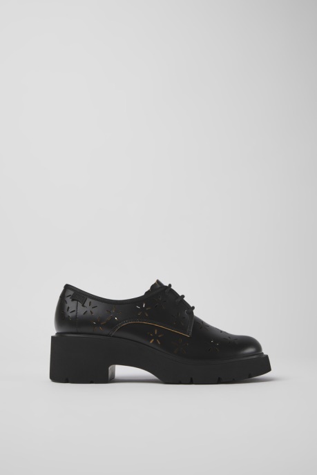 Exclusive Camper AU Milah Black Leather Shoes For Women