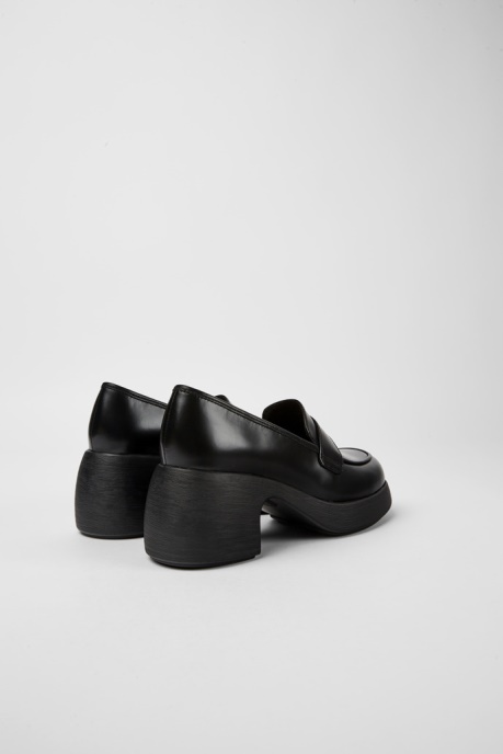 Camper AU Design Thelma Black Leather Shoes