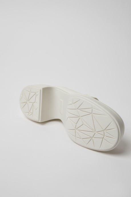 Thelma White Leather Shoes For Women Exclusive Camper AU