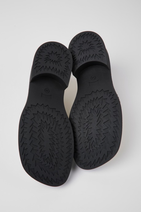 Design Taylor White And Blue Leather Loafers For Women Camper AU