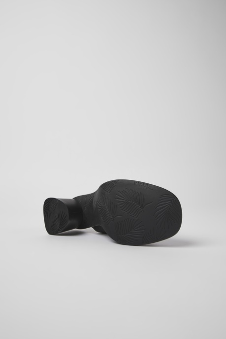 Kiara Black Leather Mules For Women Camper AU New Arrivals