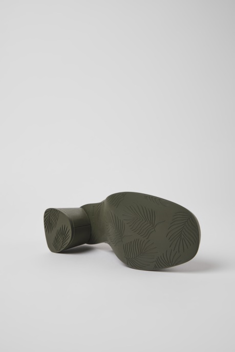 Kiara Green Leather Mules For Women Camper AU New Arrivals