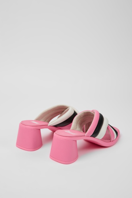 Twins Multicolored Leather Sandals For Women Camper AU New Arrivals