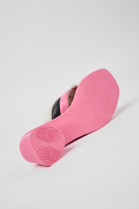 Twins Multicolored Leather Sandals For Women Camper AU New Arrivals