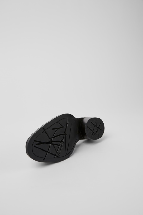 Design Bonnie Black Leather Mules For Women Camper AU