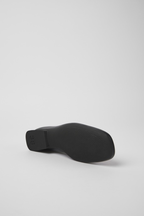 Design Casi Myra Black Leather Ballerinas For Women Camper AU