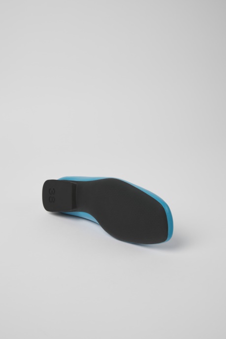 Casi Myra Blue Leather Ballerinas For Women Exclusive Camper AU