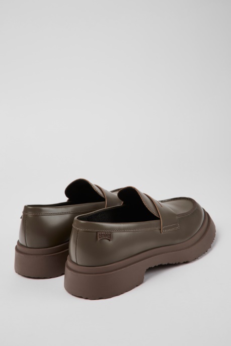 Exclusive Camper AU Walden Brown Leather Loafers For Women