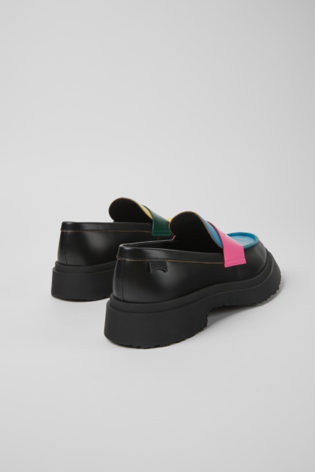 Exclusive Camper AU Twins Multicolored Leather Loafers For Women