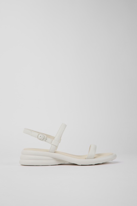 Exclusive Camper AU Spiro White Leather Sandals For Women