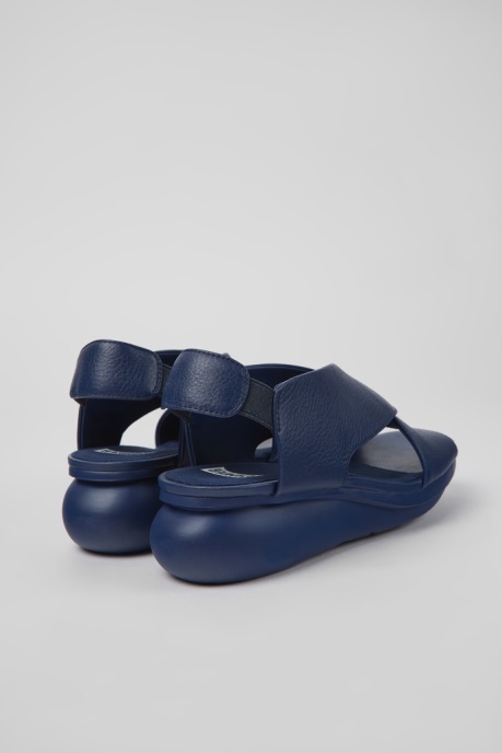 Exclusive Camper AU Balloon Blue Leather Sandals For Women