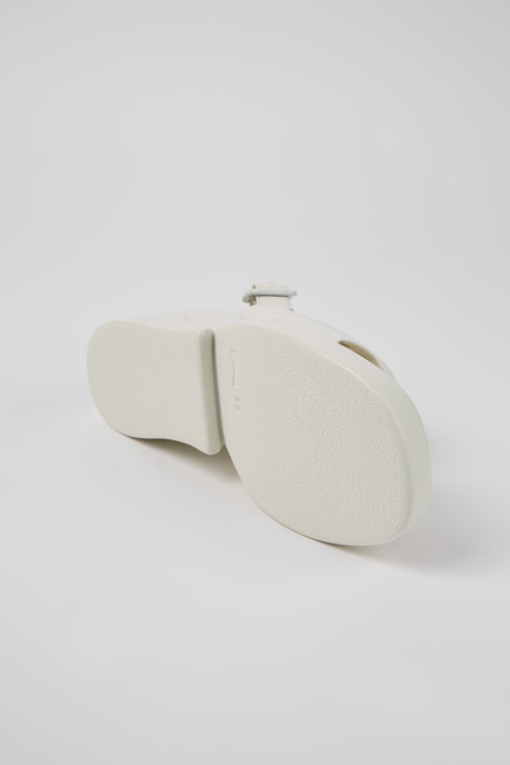 Kaah White Leather Sandals For Women Camper AU New Arrivals