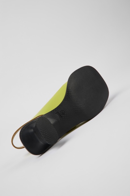 Design Dina Green Leather Sandals For Women Camper AU