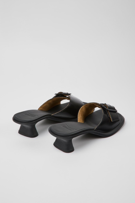 Exclusive Camper AU Dina Black Leather Sandals For Women