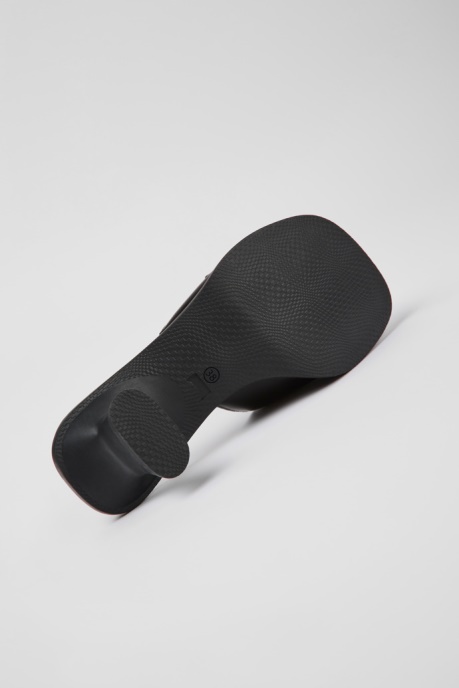 Exclusive Camper AU Dina Black Leather Sandals For Women