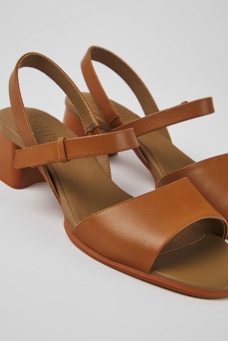 Camper AU Design Katie Women's Brown Strappy Sandal
