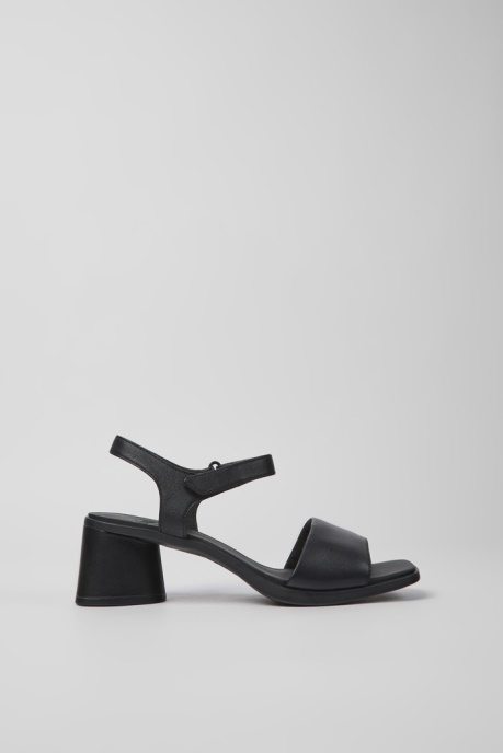 Exclusive Camper AU Kiara Black Leather Sandals For Women