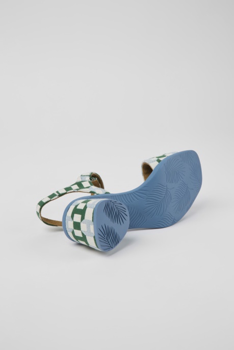 Exclusive Camper AU Kiara Multicolored Organic Cotton Sandals For Women