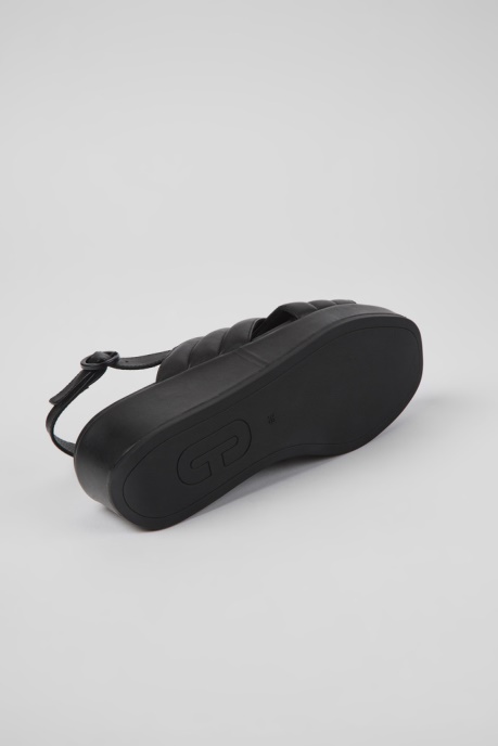 Exclusive Camper AU Misia Black Leather Sandals For Women