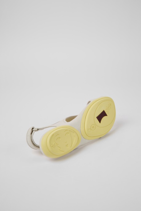 Exclusive Camper AU Right White Leather Sandals For Women