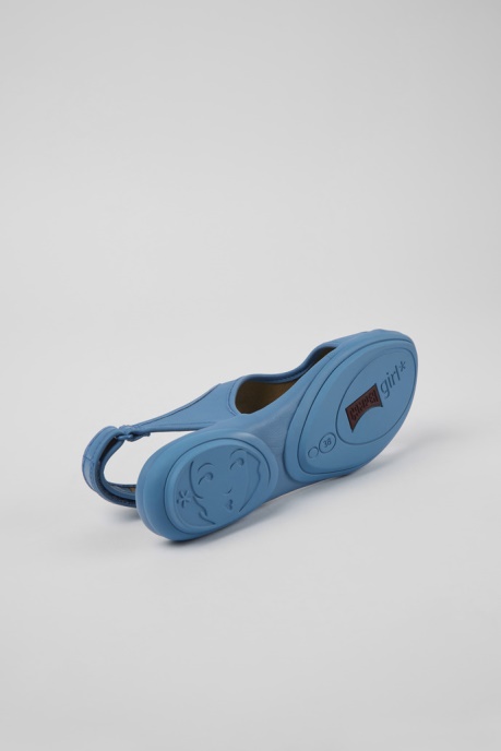 Right Blue Leather Sandals For Women Exclusive Camper AU