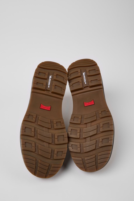 Exclusive Camper AU Brutus Trek Michelin Beige Leather Shoes For Women