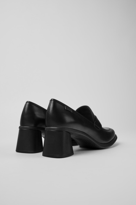 Design Kiara Black Leather Heels Camper AU