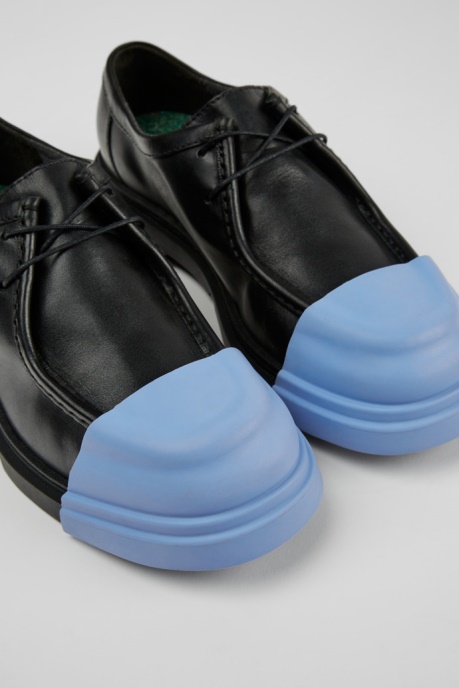 Junction Black Leather Shoes For Women Exclusive Camper AU