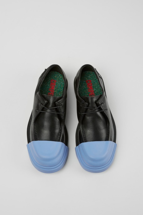 Junction Black Leather Shoes For Women Exclusive Camper AU