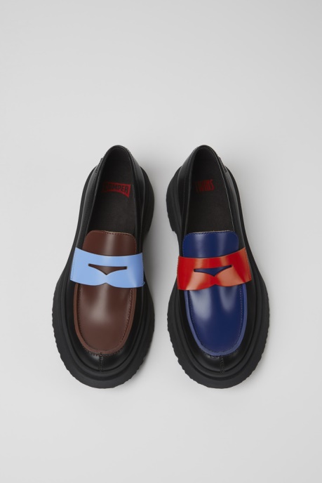 Exclusive Camper AU Twins Black Loafers For Women