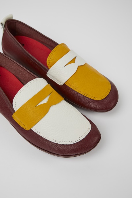 Twins Multicolored Leather Shoes For Women Exclusive Camper AU