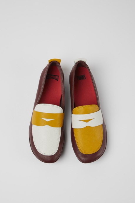 Twins Multicolored Leather Shoes For Women Exclusive Camper AU