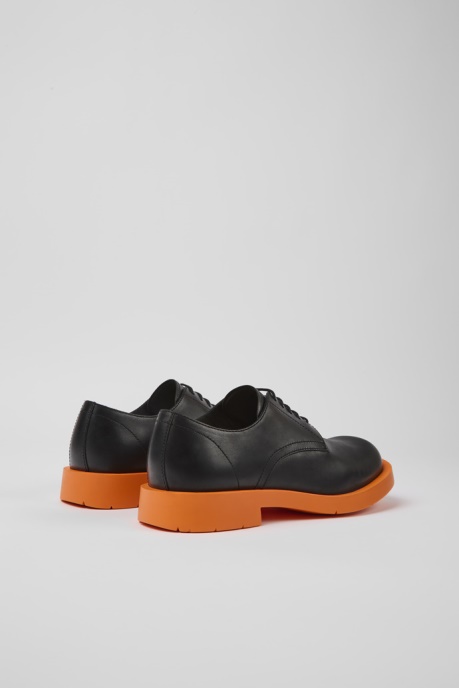Camper AU Design Mil 1978 Black Leather Shoes For Women