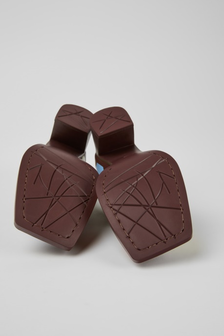 Exclusive Camper AU Twins Multicolored Leather Heels For Women