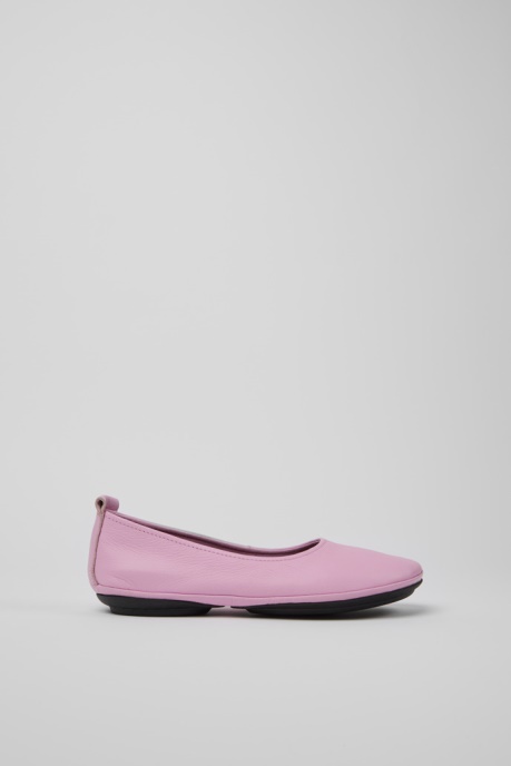 Exclusive Camper AU Right Pink Leather Shoes For Women