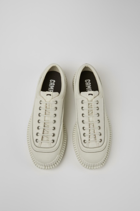 Exclusive Camper AU Pix White Lace Up Shoes