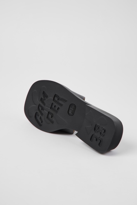 Dana Black Leather Sandals For Women Camper AU New Arrivals