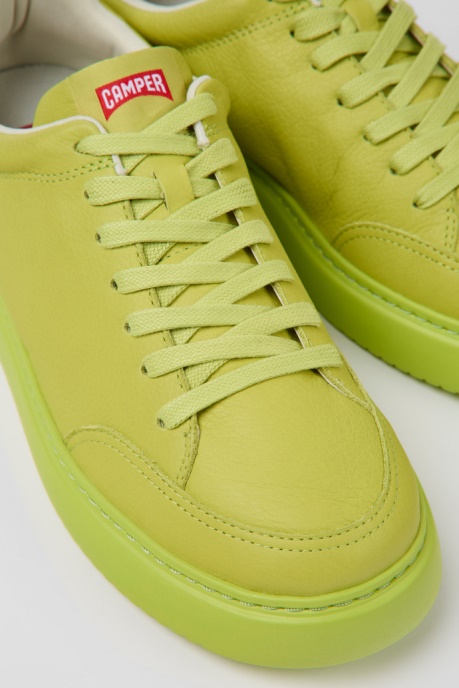 Design Runner K21 Green Leather Sneakers For Men Camper AU
