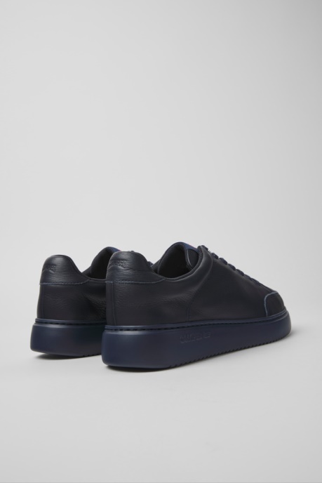 Runner K21 Blue Leather Sneakers For Men Camper AU New Arrivals