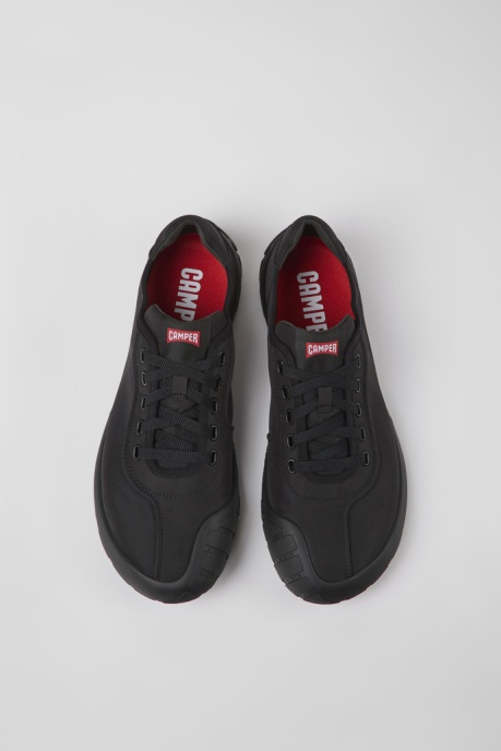 Camper AU Path Black Textile Sneakers For Men New Arrivals