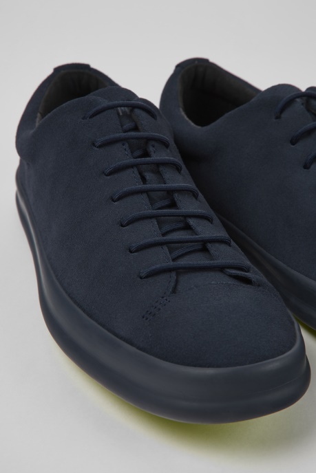 Chasis Blue Nubuck Shoes For Men Camper AU New Arrivals