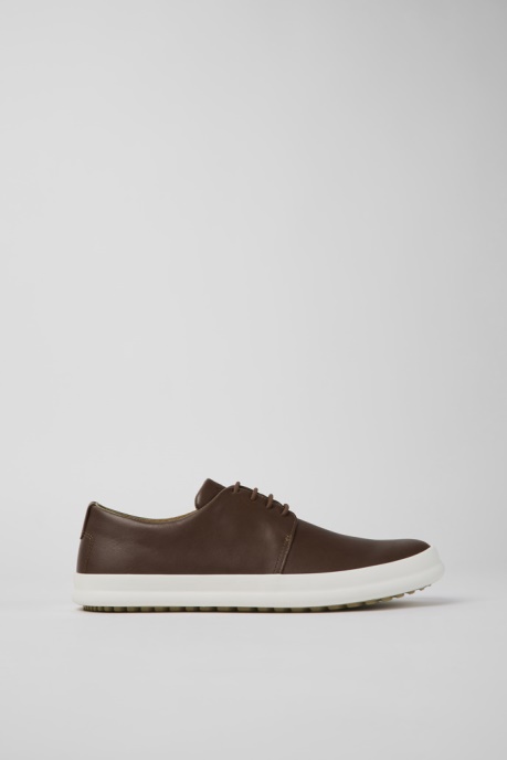 Exclusive Camper AU Chasis Brown Leather Shoes For Men