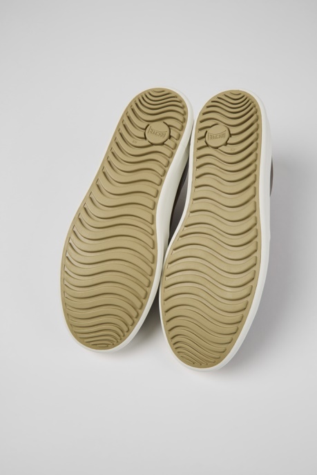 Exclusive Camper AU Chasis Brown Leather Shoes For Men