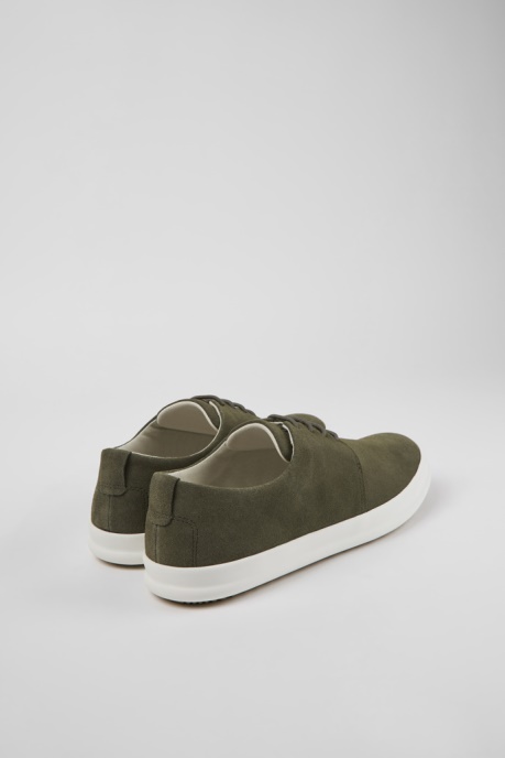 Chasis Green Nubuck Shoes For Men Camper AU New Arrivals
