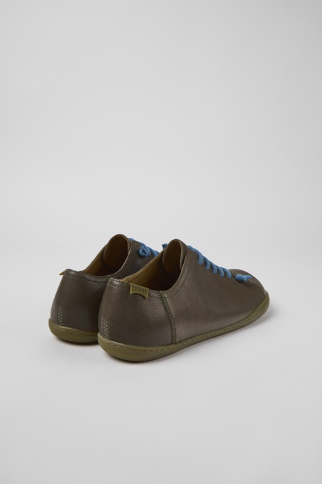 Camper AU Peu Green Leather Shoes For Men New Arrivals