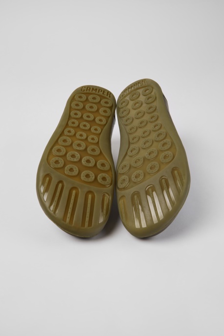 Camper AU Peu Green Leather Shoes For Men New Arrivals