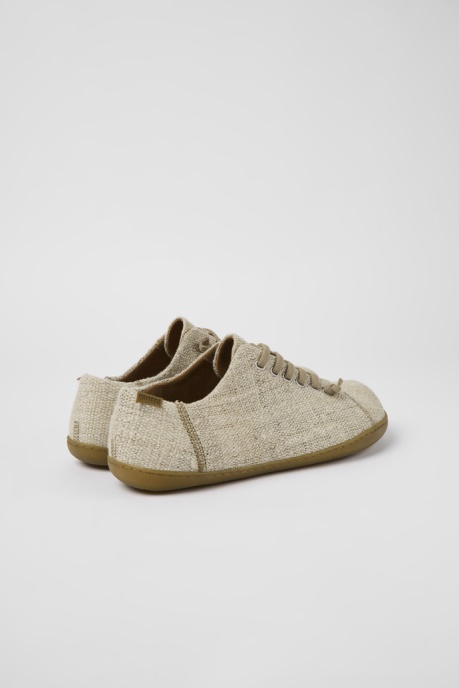 Peu Beige Textile Shoes For Men Exclusive Camper AU