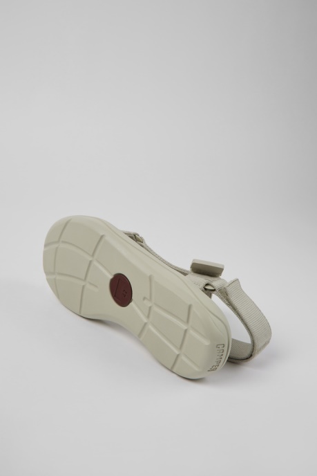Camper AU Match Gray Textile Sandals For Men New Arrivals