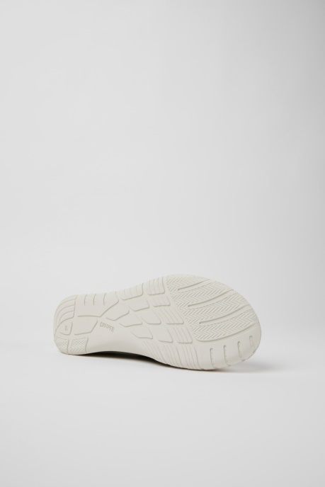 Exclusive Camper AU Path Green And Yellow Textile Sneakers For Men