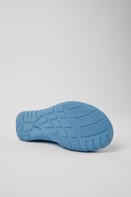 Path Blue And Green Textile Sneakers For Men Exclusive Camper AU